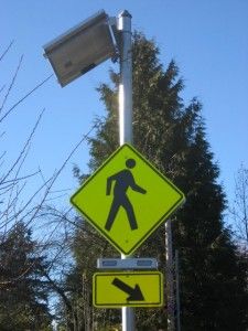 WC-2 L - Pedestrian Crossing left of traffic – Western Safety Sign